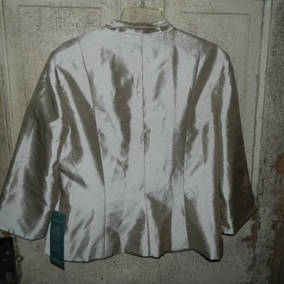 Coldwater Creek Open Front Jacket Size 14 (FF-18) - Picture 5 of 5